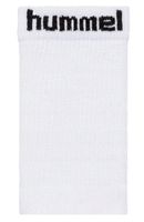 18 pares de calcetines deportivos hummel Basic, calcetines de algodón, calcetines de uso diario con letras de la marca 205603 o chevrones en contraste 022030 en blanco o negro