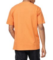 RE:COVERED X Disney T-shirt pour homme avec imprimé Mickey Mouse grincheux Chemise en coton avec grand lettrage Chemise à col rond Beige, bleu, violet ou orange