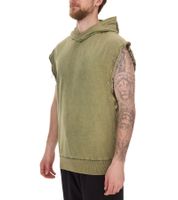 ROCKUPY Men's Hooded Tank Top, Sleeveless Cotton Shirt with Back Print, Tie-Dye Muscle Shirt 393827 Green ROCKUPY Men's Hooded Tank Top, Sleeveless Cotton Shirt with Back Print, Tie-Dye Muscle Shirt 393827 Green