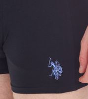 2-pack U.S. POLO ASSN. Men's Boxer Shorts, Breathable Cotton Underwear, 011601_US16133_02 999 Black/Light Blue 2-pack U.S. POLO ASSN. Men's Boxer Shorts, Breathable Cotton Underwear, 011601_US16133_02 999 Black/Light Blue