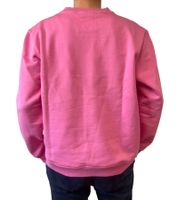 Pull homme STONES en coton, col rond, oversize, 400 g/m², rose