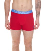 U.S. POLO ASSN. 2-Pack Men's Boxer Shorts, Breathable Cotton Underwear, 011601_US16133_02, Black or Blue/Red U.S. POLO ASSN. 2-Pack Men's Boxer Shorts, Breathable Cotton Underwear, 011601_US16133_02, Black or Blue/Red