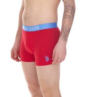 U.S. POLO ASSN. 2-Pack Men's Boxer Shorts, Breathable Cotton Underwear, 011601_US16133_02, Black or Blue/Red U.S. POLO ASSN. 2-Pack Men's Boxer Shorts, Breathable Cotton Underwear, 011601_US16133_02, Black or Blue/Red