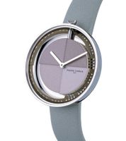 Orologio da donna Pierre Cardin con quadrante moderno, orologio analogico al quarzo con cinturino in pelle, 3ATM, 32mm CMA.000, rosa, rosso o grigio Orologio da donna Pierre Cardin con quadrante moderno, orologio analogico al quarzo con cinturino in pelle, 3ATM, 32mm CMA.000, rosa, rosso o grigio