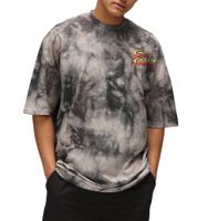 T-shirt homme RE:COVERED X CAPCOM avec imprimé Street Fighter Vega, Ryu, Blanka, en coton, col rond, MMDIF18, bleu/gris/rose