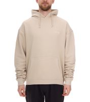 Sweat à capuche oversize pour homme STONES, sweat à capuche moderne en coton 400 g/m² avec capuche et logo brodé, beige Sweat à capuche oversize pour homme STONES, sweat à capuche moderne en coton 400 g/m² avec capuche et logo brodé, beige