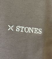 STONES Herren Pullover Baumwoll-Sweater Rundhals-Sweater Oversize-Sweater 400gsm Sweatshirt Rot, Dunkelbraun oder Braun