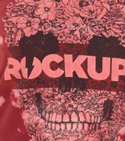 Camiseta de tirantes ROCKUPY para mujer con estampado de calavera de algodón, camisa de verano 317051, roja