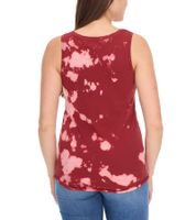Camiseta de tirantes ROCKUPY para mujer con estampado de calavera de algodón, camisa de verano 317051, roja