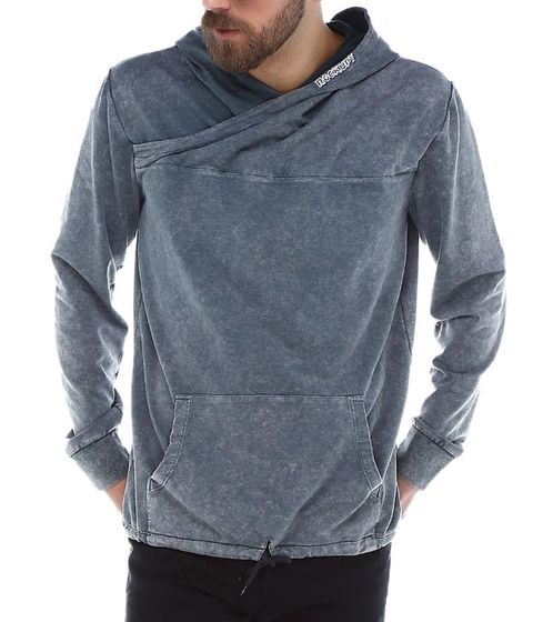 ROCKUPY Men's Hoodie, Cotton Pullover with Hood, Everyday Sweater 393630 Gray