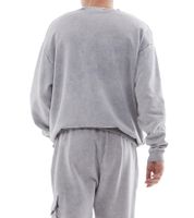 ROCKUPY Men's Sweatshirt, Cotton Pullover with Pockets, Crew Neck, MMS-400001 511 Gray ROCKUPY Men's Sweatshirt, Cotton Pullover with Pockets, Crew Neck, MMS-400001 511 Gray