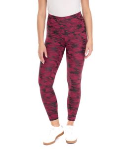 Leggings femme ROCKUPY pantalon de fitness tendance au look camouflage pantalon d'entraînement 393230 violet/noir