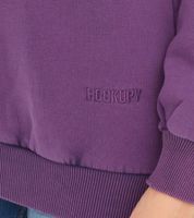 ROCKUPY Women's Sweatshirt, Cotton Shirt, Winter Sweater with Logo Embroidery, RPW20_040304 406 Purple ROCKUPY Women's Sweatshirt, Cotton Shirt, Winter Sweater with Logo Embroidery, RPW20_040304 406 Purple