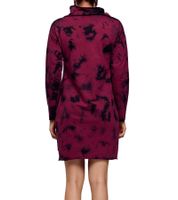 ROCKUPY Women's Sweatshirt Dress with Skull Print, Pullover Dress, Long-Sleeved Dress W-393822 Bordeaux/Black ROCKUPY Women's Sweatshirt Dress with Skull Print, Pullover Dress, Long-Sleeved Dress W-393822 Bordeaux/Black