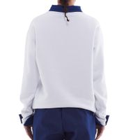 ROCKUPY Damen Sweatshirt Baumwoll-Shirt Winter-Sweater mit Logo-Stickerei RPW20_040302 001 Weiß ROCKUPY Damen Sweatshirt Baumwoll-Shirt Winter-Sweater mit Logo-Stickerei RPW20_040302 001 Weiß