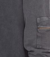 ROCKUPY Men's Hoodie, Cotton Pullover with Arm Pocket, Everyday Sweater, 393617, Anthracite ROCKUPY Men's Hoodie, Cotton Pullover with Arm Pocket, Everyday Sweater, 393617, Anthracite