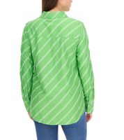 Aniston CASUAL FM Women's Blouse, Striped Summer Blouse, Everyday Blouse, 11026408 Green