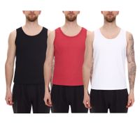 Débardeur homme STONES, t-shirt musculaire moderne en coton, haut col rond, maillot de corps en blanc, noir ou rouge Débardeur homme STONES, t-shirt musculaire moderne en coton, haut col rond, maillot de corps en blanc, noir ou rouge