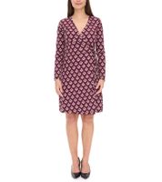 Robe d'été élégante à manches longues pour femme Aniston Casuals 3172 95293142 Violet/Marron/Blanc