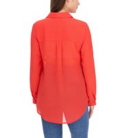 Camicetta estiva da donna Aniston, elegante camicetta in chiffon a maniche lunghe, 14124228 Rosso