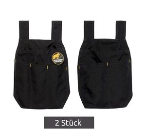 2 pieces NORTHERN COUNTRY holster bag made of CORDURA® with many pockets work accessories 92946962 Black 2 pieces NORTHERN COUNTRY holster bag made of CORDURA® with many pockets work accessories 92946962 Black