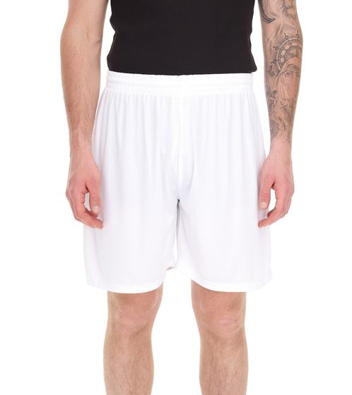 masita Bogota Men's Training Shorts with Clima Tech Technology, Sports Pants with Inner Briefs, 2101-1000 White