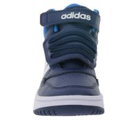 adidas Hoops Mid 3.0 AC Kinder Turnschuhe Retro Kleinkinder-Sneaker für Mädchen und Jungen Baby-Schuhe GW0406 Dunkelblau