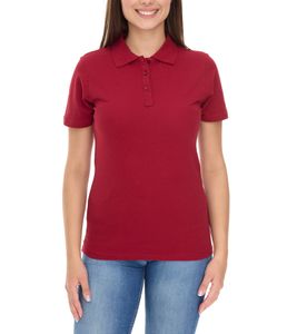 ELEVATE Helios Damen Polo-Shirt Baumwolle Polo-Hemd Pique-Strick 180 g/m² 3810724 Weinrot