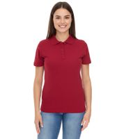 ELEVATE Helios Women's Polo Shirt, Cotton Pique Knit, 180 g/m², 3810724 Wine Red