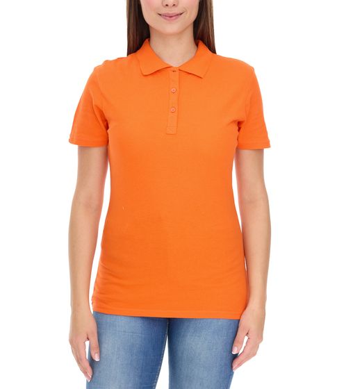 ELEVATE Helios Damen Polo-Shirt Baumwolle Polo-Hemd Pique-Strick 180 g/m² 3810733 Orange