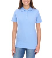 ELEVATE Helios Damen Polo-Shirt Baumwolle Polo-Hemd Pique-Strick 180 g/m² 3810740 Hellblau
