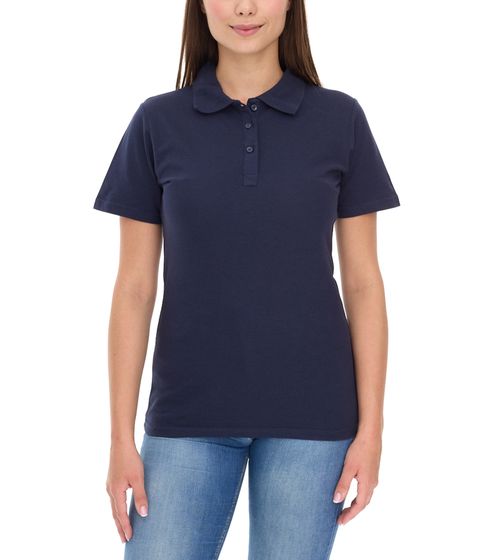 ELEVATE Helios Women's Polo Shirt, Cotton Pique Knit, 180 g/m², 3810749 Navy