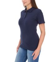 ELEVATE Helios Women's Polo Shirt, Cotton Pique Knit, 180 g/m², 3810749 Navy