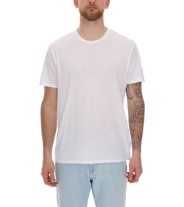 Camiseta de hombre ELEVATE Jade, sostenible, de manga corta, 160 g/m², básica, interior, 3750001, blanca