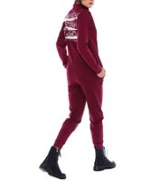 Mono de mujer ROCKUPY, liso o teñido anudado, con estampado en la espalda, mono fresco de una pieza en gris o rojo vino Mono de mujer ROCKUPY, liso o teñido anudado, con estampado en la espalda, mono fresco de una pieza en gris o rojo vino