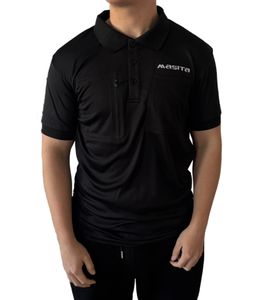 Masita T-shirt fitness da uomo con tecnologia ClimaTech+, maglietta sportiva a maniche corte, 2014, 1500, nera