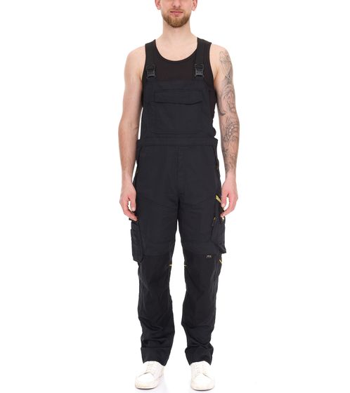 NORTHERN COUNTRY Latzhose mit Baumwollanteil Herren Arbeits-Hose mit vielen Fächern Workwear 37020769 Schwarz