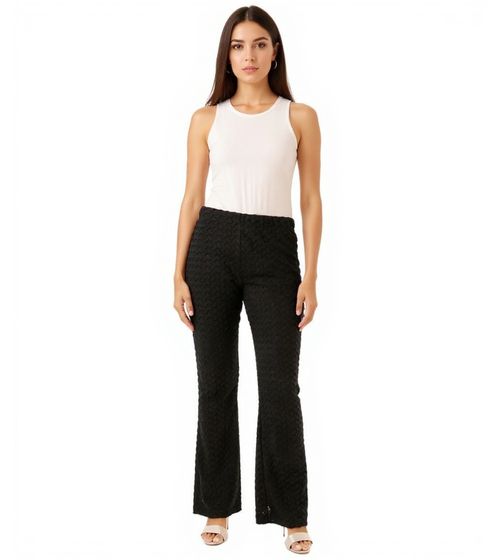 Pantalon bootcut Aniston CASUAL pour femme, pantalon décontracté à enfiler 22584447 Noir
