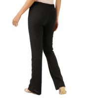 Pantaloni bootcut da donna Aniston CASUAL, pantaloni casual pull-on 22584447 Nero