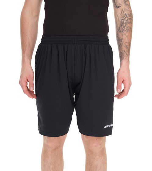 masita Rio Men's Training Shorts with Clima Tech Technology, Sports Pants with Inner Briefs, 2401S-1500 Black