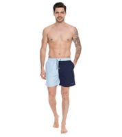 Pierre Cardin Herren Schwimm-Hose Badehose modische Schwimm-Shorts LA205027 Blau
