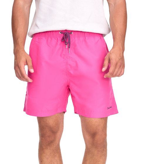 Pierre Cardin Herren Schwimm-Hose Badehose stylische Schwimm-Shorts LA206710 Rosa