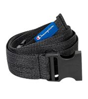 Cinturón Champion para hombre y mujer, cinturón con hebilla, moderno cinturón para uso diario con logotipo de la marca, 123 cm CM3-0805, verde oliva o negro-gris