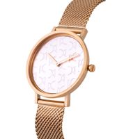 Orologio da donna Pierre Cardin con abbreviazione del marchio sul quadrante, orologio analogico al quarzo con bracciale in acciaio inossidabile, 3ATM 31mm, oro, oro rosa Orologio da donna Pierre Cardin con abbreviazione del marchio sul quadrante, orologio analogico al quarzo con bracciale in acciaio inossidabile, 3ATM 31mm, oro, oro rosa