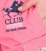 GEOGRAPHICAL NORWAY Herren Schwimm-Hose mit Print und Farbakzenten Badehose stylische Schwimm-Shorts 001 Rosa