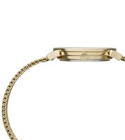 Montre femme Pierre Cardin avec cadran simple, montre à quartz analogique avec bracelet en acier inoxydable, 3ATM 27mm CPI.25, noir/or ou or