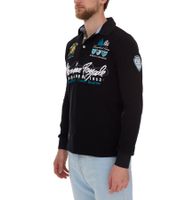GEOGRAPHICAL NORWAY Kipawa Herren Polo-Shirt mit Knopfleiste Langarm-Shirt Baumwoll-Shirt Schwarz, Türkis oder Navy GEOGRAPHICAL NORWAY Kipawa Herren Polo-Shirt mit Knopfleiste Langarm-Shirt Baumwoll-Shirt Schwarz, Türkis oder Navy