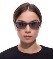 occhiali da sole da donna adidas occhiali da spiaggia con lenti rettangolari filtro categoria 2 occhiali da vacanza EW3512 grigio/verde