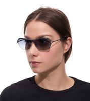 occhiali da sole da donna adidas occhiali da spiaggia con lenti rettangolari filtro categoria 2 occhiali da vacanza EW3512 grigio/verde