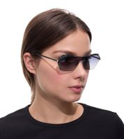 occhiali da sole da donna adidas occhiali da spiaggia con lenti rettangolari filtro categoria 2 occhiali da vacanza EW3512 grigio/verde